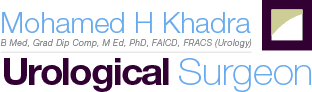 Mohamed H Khadra Urological Surgeon